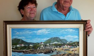 Pieterpiet Charlie groet Gansbaai